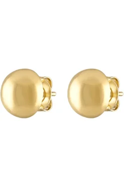 ALEXA LEIGH Gold Ball Studs in^ Earrings