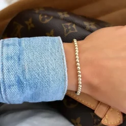 ALEXA LEIGH FINE JEWELRY Alexa Leigh 4mm Gold Ball Bracelet^ Bracelets