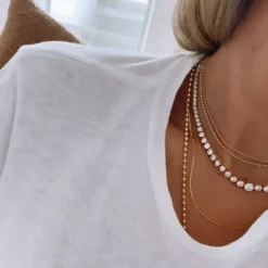 ALEXA LEIGH FINE JEWELRY Alexa Leigh 1.5mm Gold Ball Chain Necklace^ Necklaces