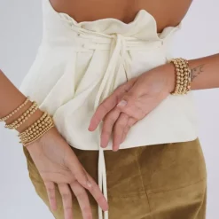 ALEXA LEIGH FINE JEWELRY Alexa Leigh 6mm Gold Ball Bracelet^ Bracelets