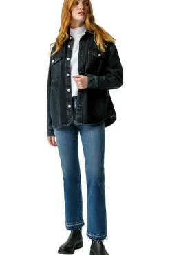Amo Denim Bella Crop Jeans in^ Denim