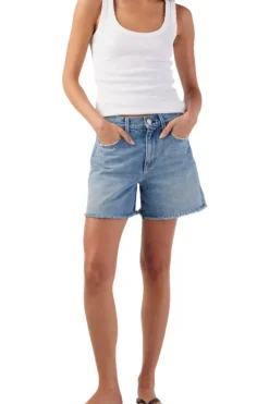 Amo Denim Billie Shorts in^ Denim|Pants, Shorts, & Skirts