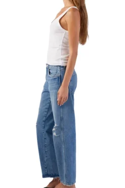 Amo Denim Billie Straight Jeans in^ Denim