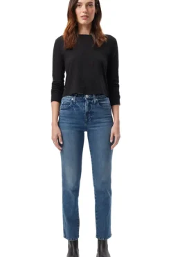 Amo Denim Chloe Crop in^ Denim