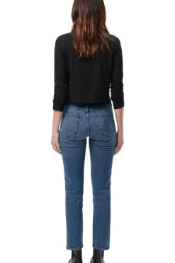 Amo Denim Chloe Crop in^ Denim
