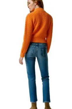 Amo Denim Chloe Crop Pant in^ Denim