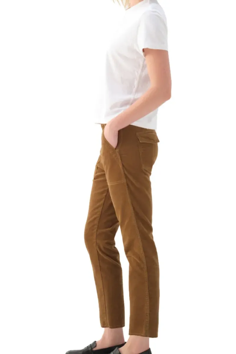 Amo Denim Corduroy Easy Army Trousers in^ Denim