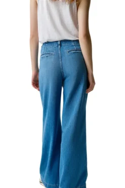 Amo Denim Edith Wide Leg in^ Denim