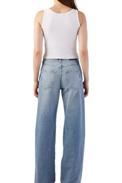 Amo Denim Frida Wide Leg Jeans in^ Denim