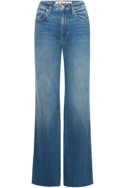 Amo Denim Georgia Split Flare Jeans in^ Denim