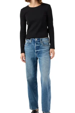 Amo Denim Hattie Straight in^ Denim