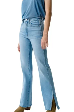 Amo Denim Liz Split Flare in^ Denim