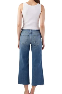 Amo Denim Marjorie Wide Leg Denim in^ Denim