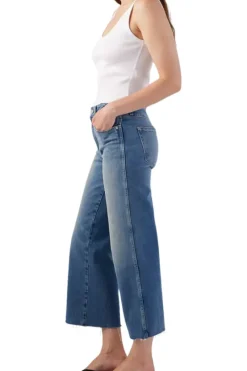 Amo Denim Marjorie Wide Leg Denim in^ Denim