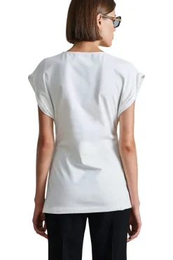 Apiece Apart Asymmetric Tunic Tee in^ Tops