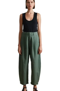 Apiece Apart Bari Crop Trouser in^ Pants, Shorts, & Skirts