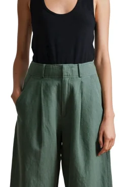Apiece Apart Bari Crop Trouser in^ Pants, Shorts, & Skirts