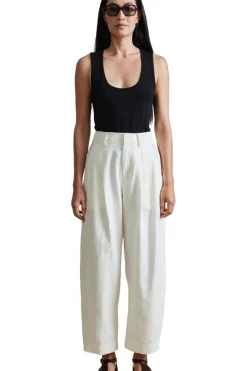 Apiece Apart Bari Crop Trousers in^ Pants, Shorts, & Skirts