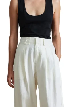 Apiece Apart Bari Crop Trousers in^ Pants, Shorts, & Skirts