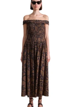 Apiece Apart Britt Off Shoulder Dress in^ Dresses & Jumpsuits