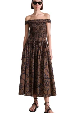 Apiece Apart Britt Off Shoulder Dress in^ Dresses & Jumpsuits