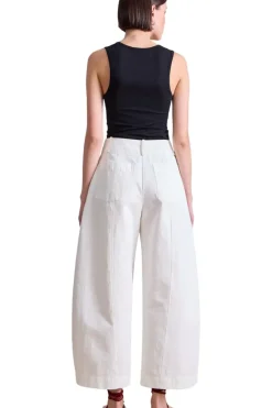 Apiece Apart Cropped Cybil Trouser in^ Pants, Shorts, & Skirts