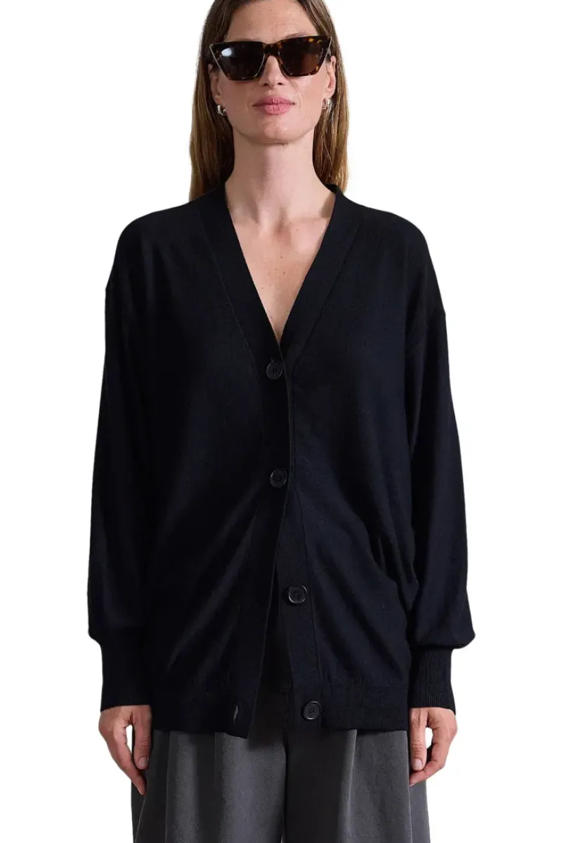 Apiece Apart Drippy Tissue Cardigan in^ Sweaters