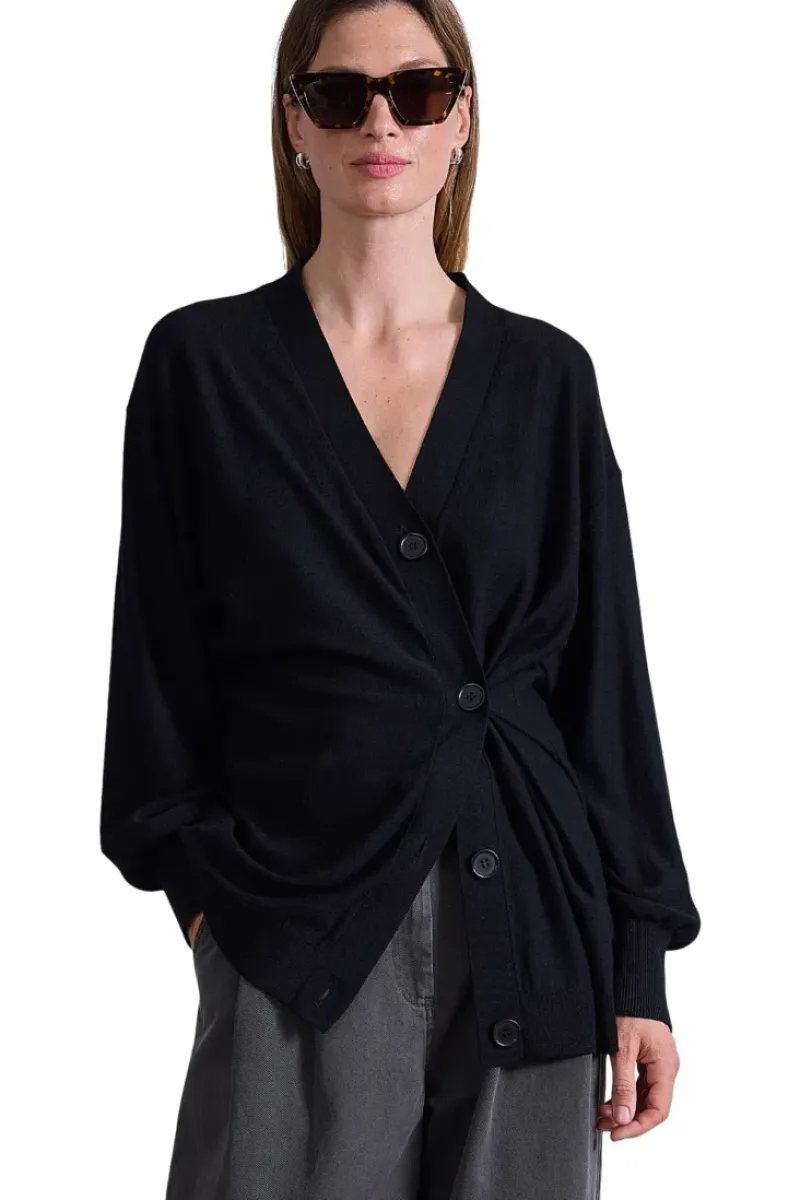 Apiece Apart Drippy Tissue Cardigan in^ Sweaters
