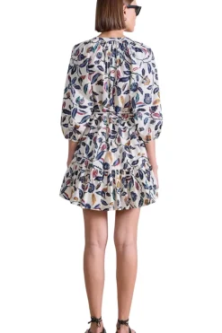 Apiece Apart Mini Mitte Dress in Garden Cream Floral^ Dresses & Jumpsuits