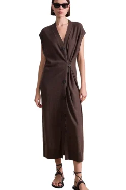 Apiece Apart Olana Knit Midi Dress in^ Dresses & Jumpsuits