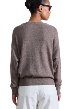 Apiece Apart Softest Silk Cashmere V-neck Sweater in^ Sweaters