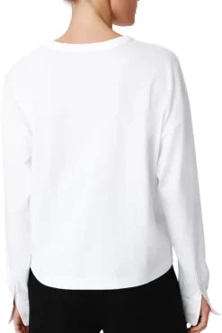 ATM AnthonyThomas Melillo ATM Heavyweight Jersey Mixed Media Top in^ Tops