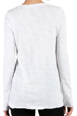 ATM AnthonyThomas Melillo ATM Slub Jersey Long Sleeve V-Neck Tee^ Tops