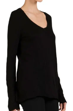 ATM AnthonyThomas Melillo ATM Slub Jersey Long Sleeve V-Neck Tee^ Tops