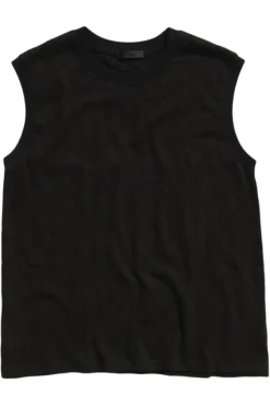 ATM AnthonyThomas Melillo ATM Slub Jersey Sleeveless Schoolboy Tee^ Tops