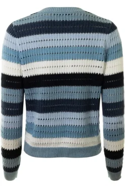 AUTUMN CASHMERE Rainbow Pointelle Stripe in^ Sweaters