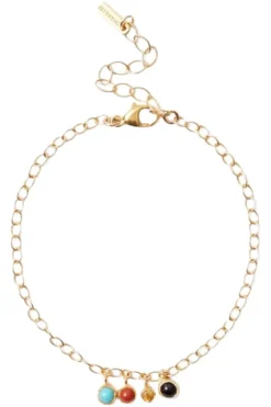 Chan Luu Inc. Chan Luu Charm Gold Bracelet in^ Bracelets