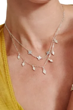 Chan Luu Inc. Chan Luu Diamond Charm Necklace in^ Necklaces