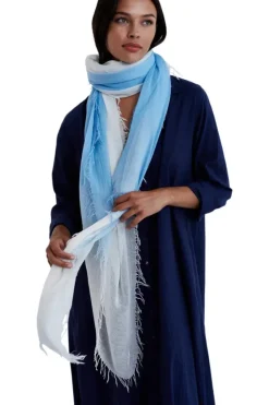 CHAN LUU INC. Chan Luu Dip-Dyed Cashmere and Silk Scarf^ Scarves