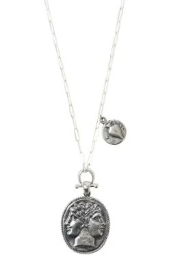 Chan Luu Inc. Chan Luu Roman Coin Necklace in^ Necklaces