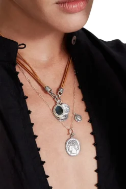 Chan Luu Inc. Chan Luu Roman Coin Necklace in^ Necklaces