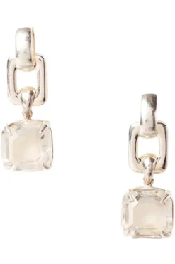 Chan Luu Inc. Chan Luu Silver Ellis Earrings in^ Earrings