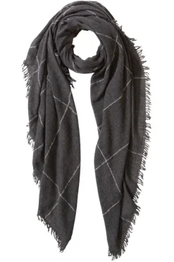 CHAN LUU INC. Chan Luu Windowpane Scarf^ Scarves