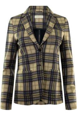 CIRCOLO 1901 Plaid Blazer in^ Blazers & Outerwear