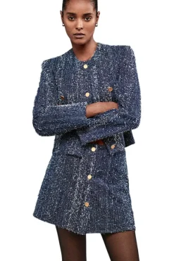Frame Denim Boucle Jacket in^ Blazers & Outerwear