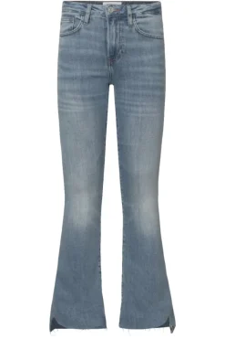 Frame Denim Le Crop Mini Boot Cascade in^ Denim