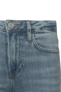 Frame Denim Le Crop Mini Boot Cascade in^ Denim
