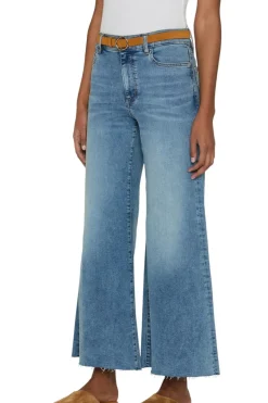 Frame Denim Le Palazzo Crop in^ Denim