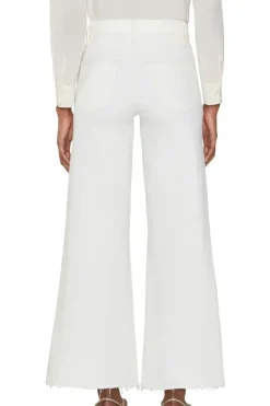 Frame Denim Le Palazzo Crop Raw After in^ Denim