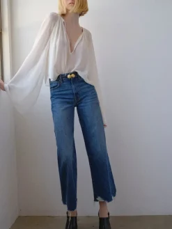Frame Denim The Relaxed Straightin^ Denim